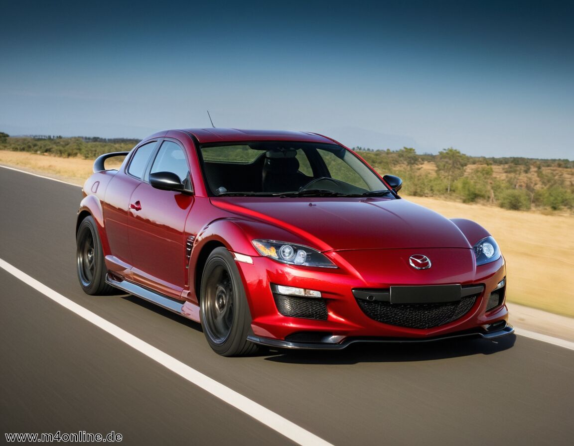 Mazda RX-8: Bekannt für Wankelmotor-Technologie - Die erfolgreichsten Automodelle von Mazda