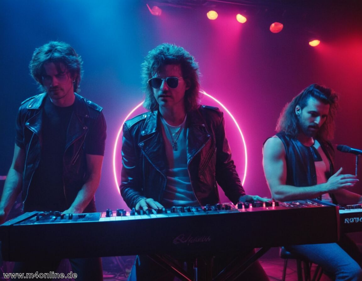 Fusion von Rock und elektronischer Musik - Rock Bands 80er » Synthie-Pop und Rock im Aufstieg