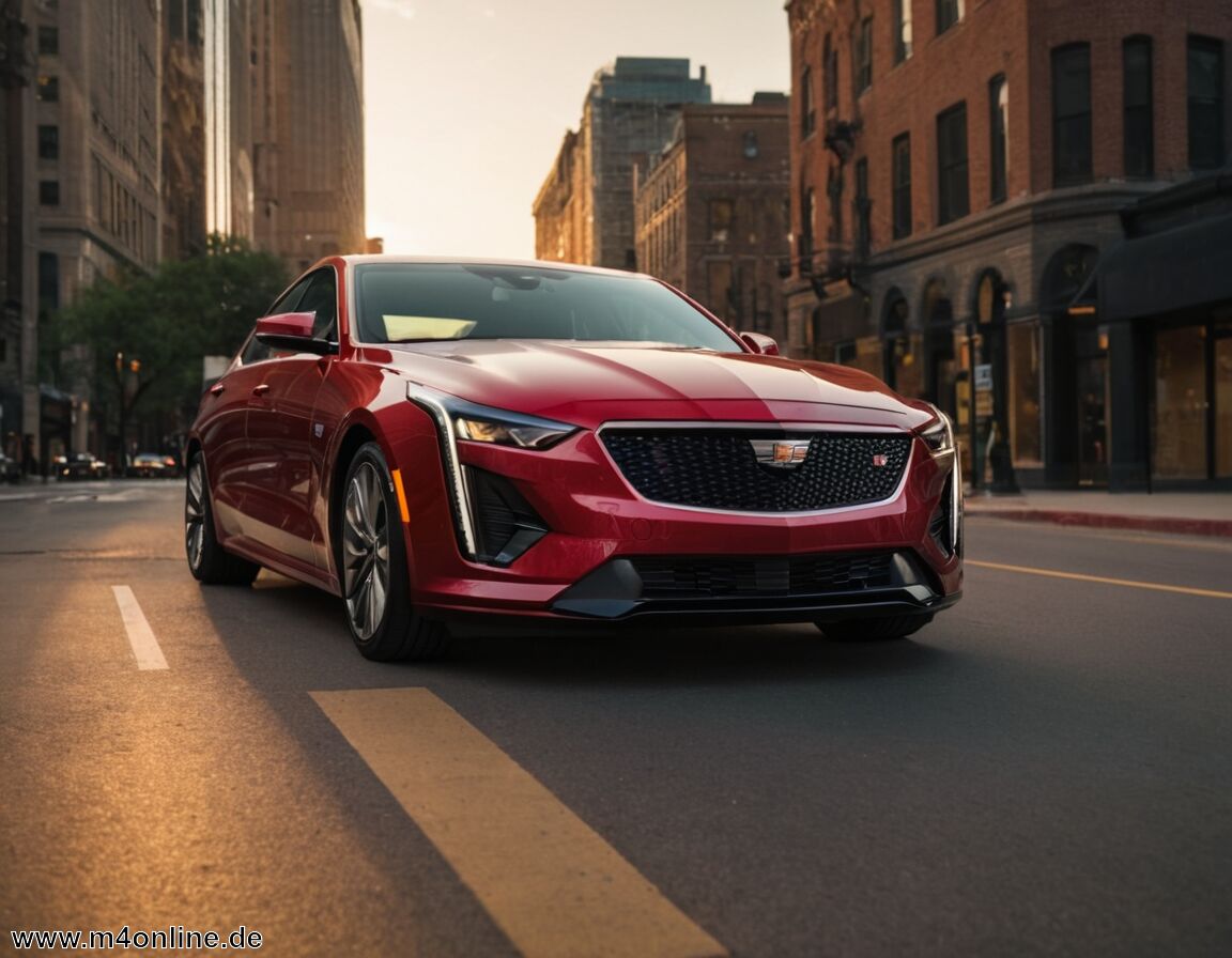 Cadillac CT4: Kompakte sportliche Limousine - Die erfolgreichsten Automodelle von Cadillac