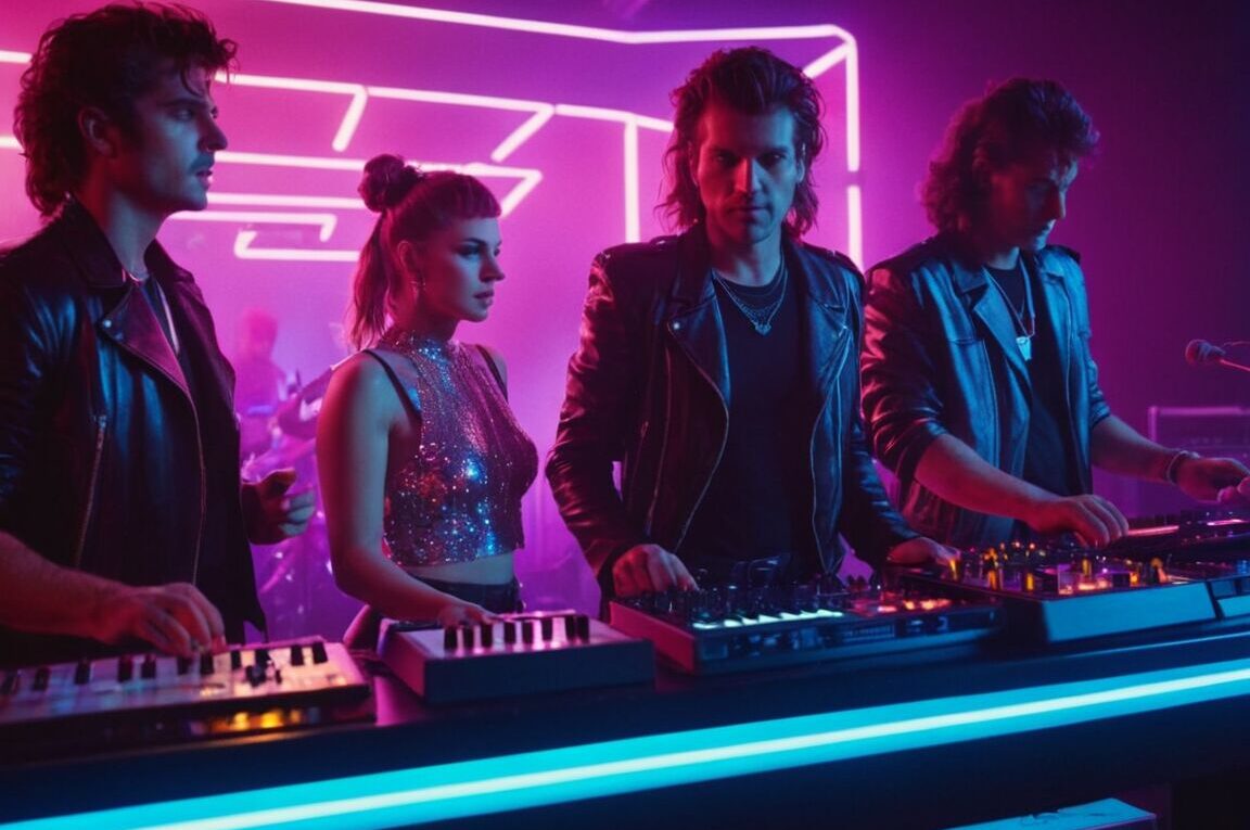 Rock Bands 80er » Synthie-Pop und Rock im Aufstieg