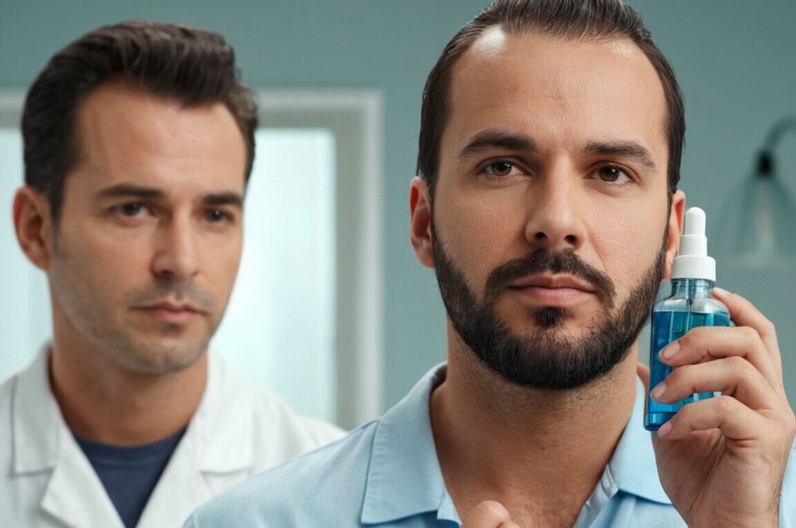 Haarausfall durch DHT – Therapien zwischen Minoxidil und Haartransplantation