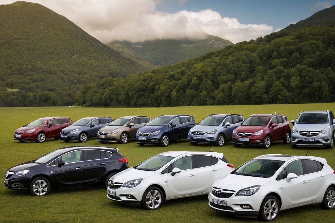 Die erfolgreichsten Automodelle von Opel